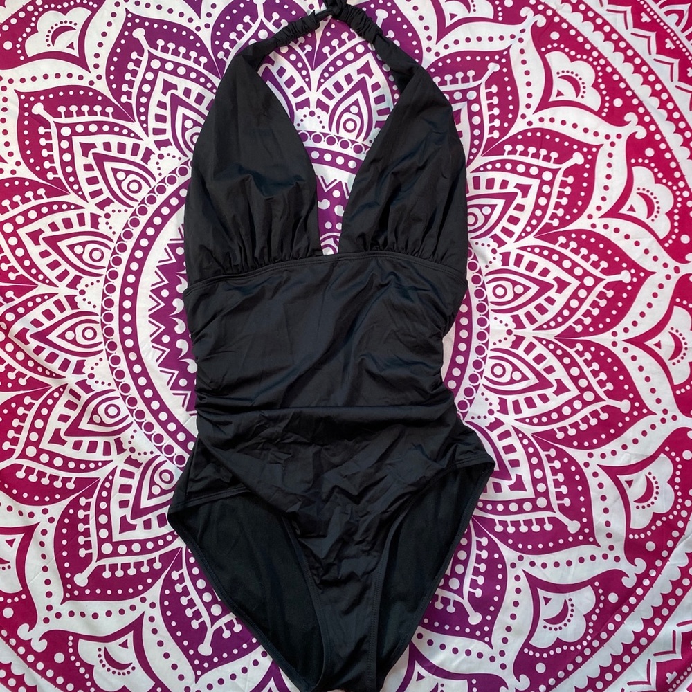 NWOT Black One Piece Swimsuit